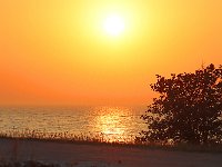 Glödande himmel  Djupvik, Öland